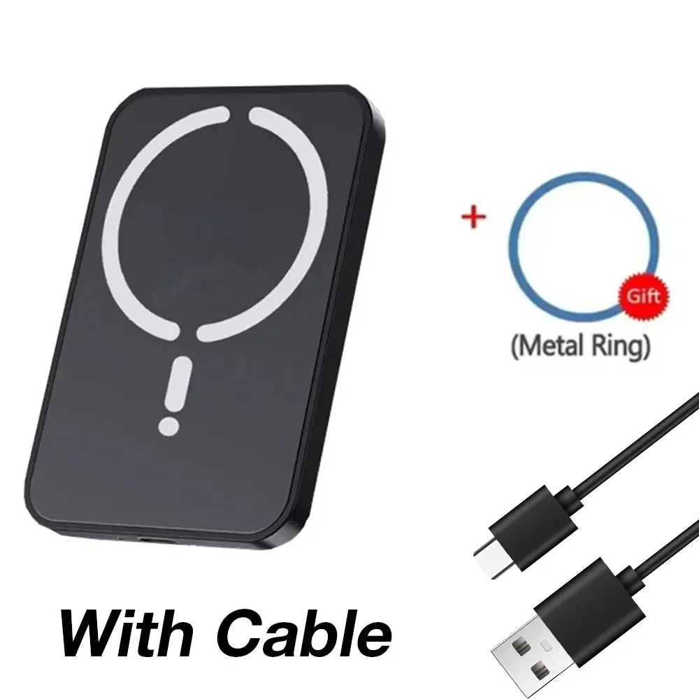 Magnetic Wireless Car Phone Mount – MagSafe Compatible, Air Vent, Fast Charging