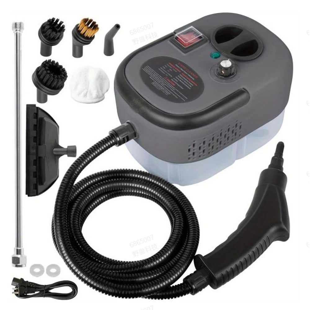 2500W Portable Handheld Steam Cleaner – High-Temperature, Multi-Surface, US Plug