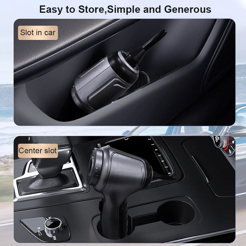 Cordless Car Vacuum — Portable High-Suction Handheld Cleaner for Car & Home