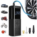 Cordless Tire Inflator 150PSI – Digital Portable Air Compressor for Car & Bike