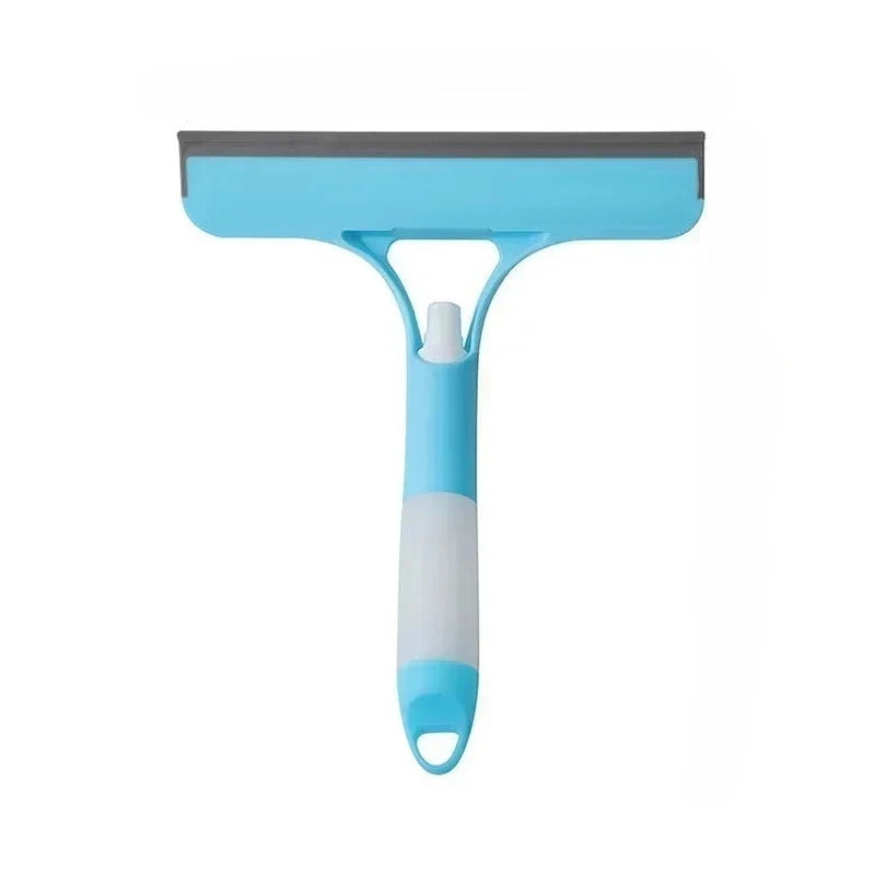 3-in-1 Multifunctional Glass Wiper with Spray Bottle