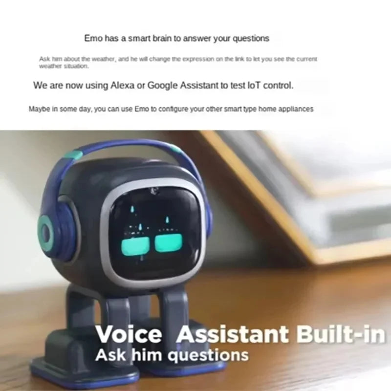Interactive AI Robot Pet with Voice Recognition – Smart Companion Toy