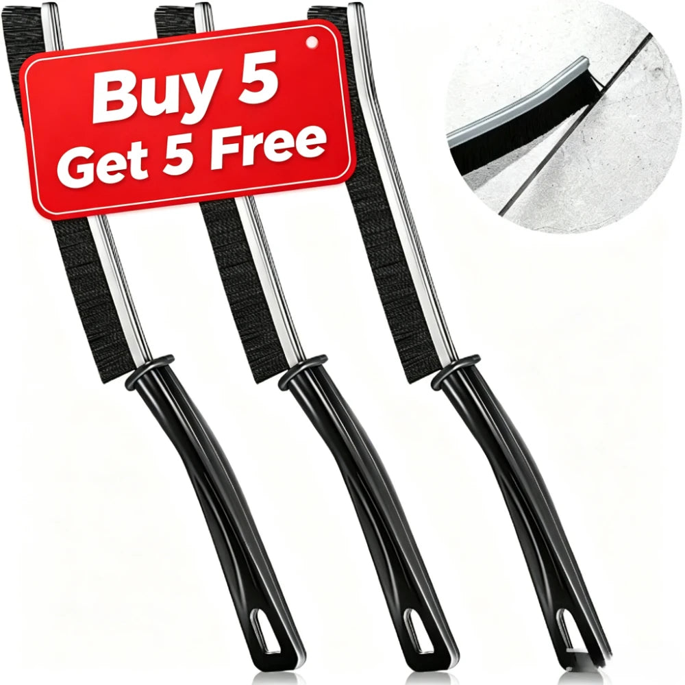 Buy 5 Get 5 Free Hard Bristle Gap Cleaning Brush, Grout Cleaner Tool for Tile Grout Window Track Kitchen Bathroom Deep Stain Cleaning
