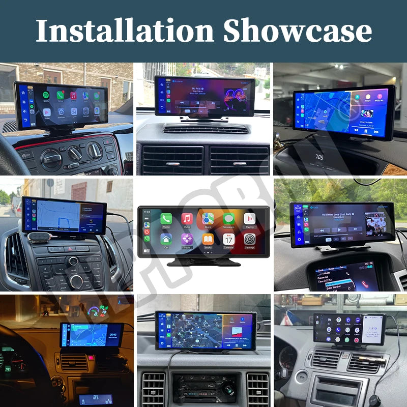 10.26'' Wireless CarPlay & Android Auto Screen – Universal Car Display