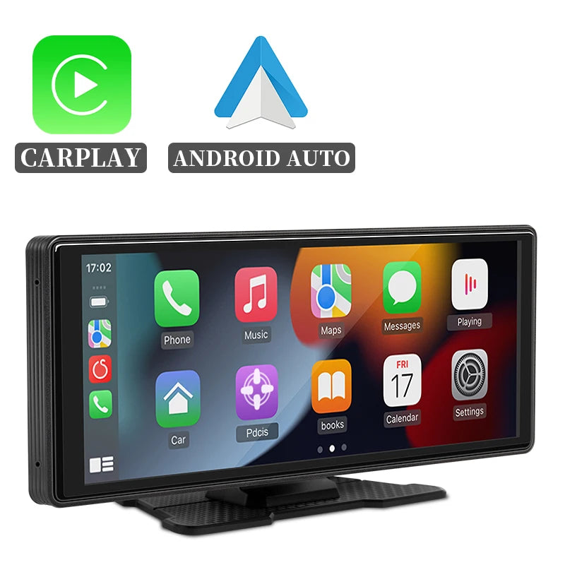 10.26'' Wireless CarPlay & Android Auto Screen – Universal Car Display
