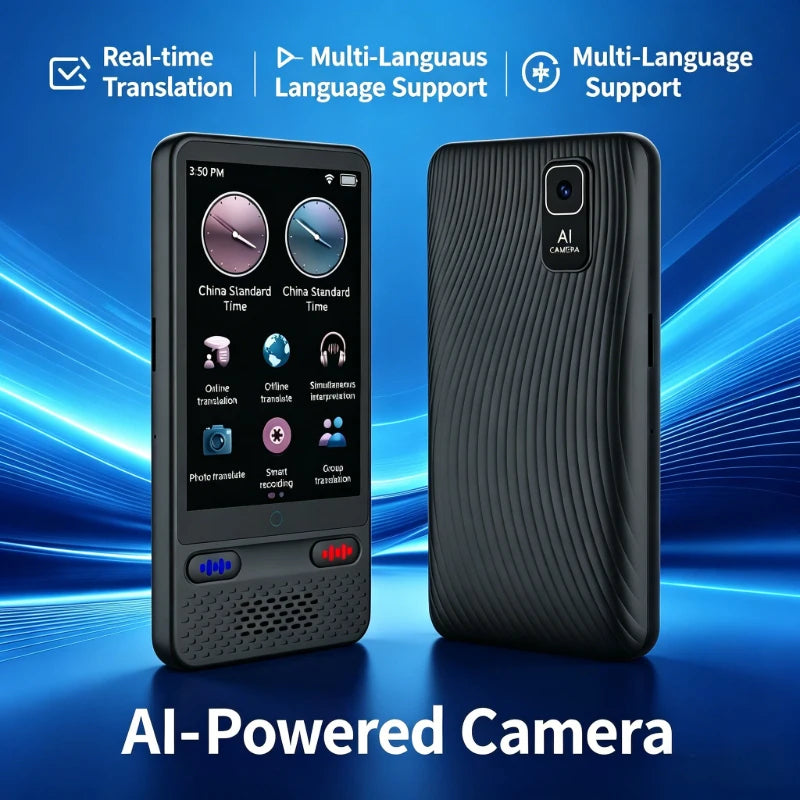 Instant Language Translator Device – 138 Languages, Offline & Photo Mode