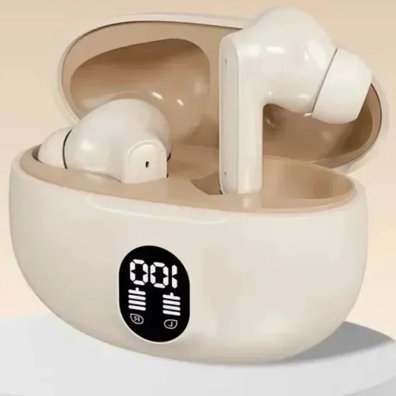 TWS Wireless Bluetooth Earbuds – Waterproof, Built-in Mic, Universal Fit