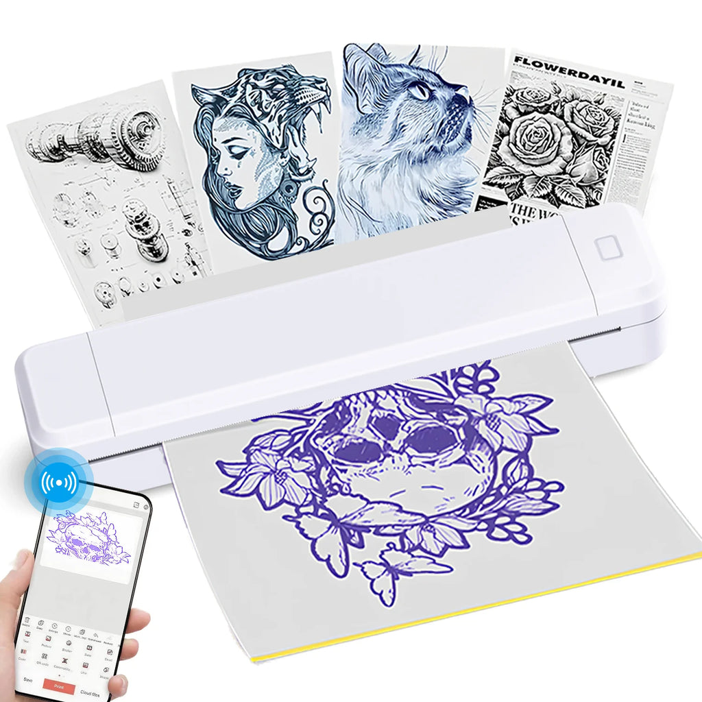 X8 Portable A4 Thermal Printer – Inkless Bluetooth Printing