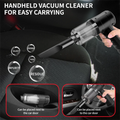 ZyraGear Cordless Handheld Car Vacuum & Air Duster – USB-C, 5-in-1