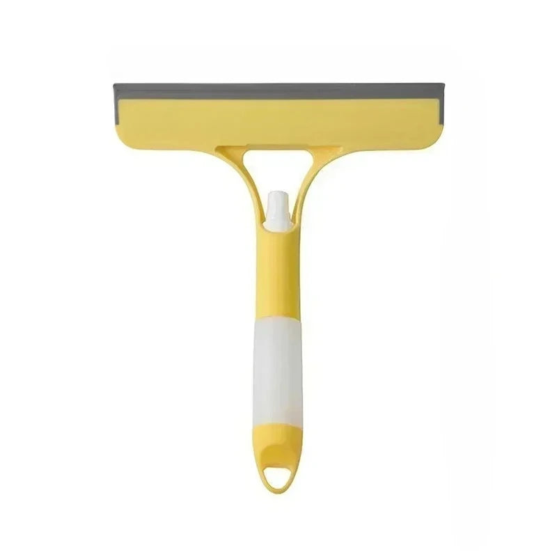 3-in-1 Multifunctional Glass Wiper with Spray Bottle